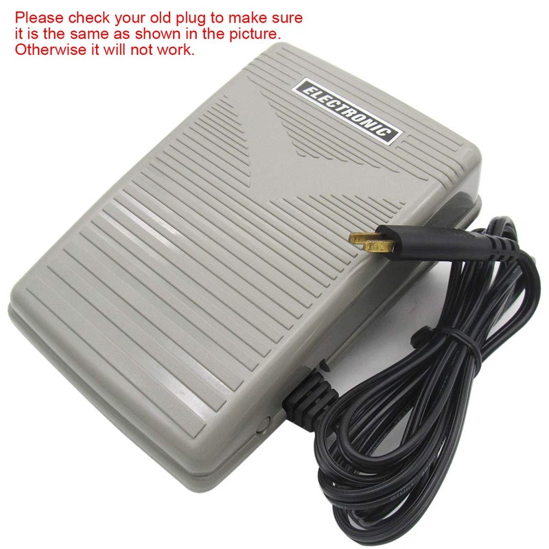 CKPSMS Brand- 1PCS Foot Control Pedal # 4123141-01 Compatible with/Replacement for Husqvarna Viking Brand/White Brand Sewing Machines & Serger - Image 2